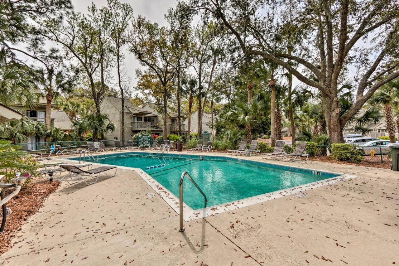 Modern Hilton Head Retreat Walk To Beach And Golf! Hilton Head Island Esterno foto