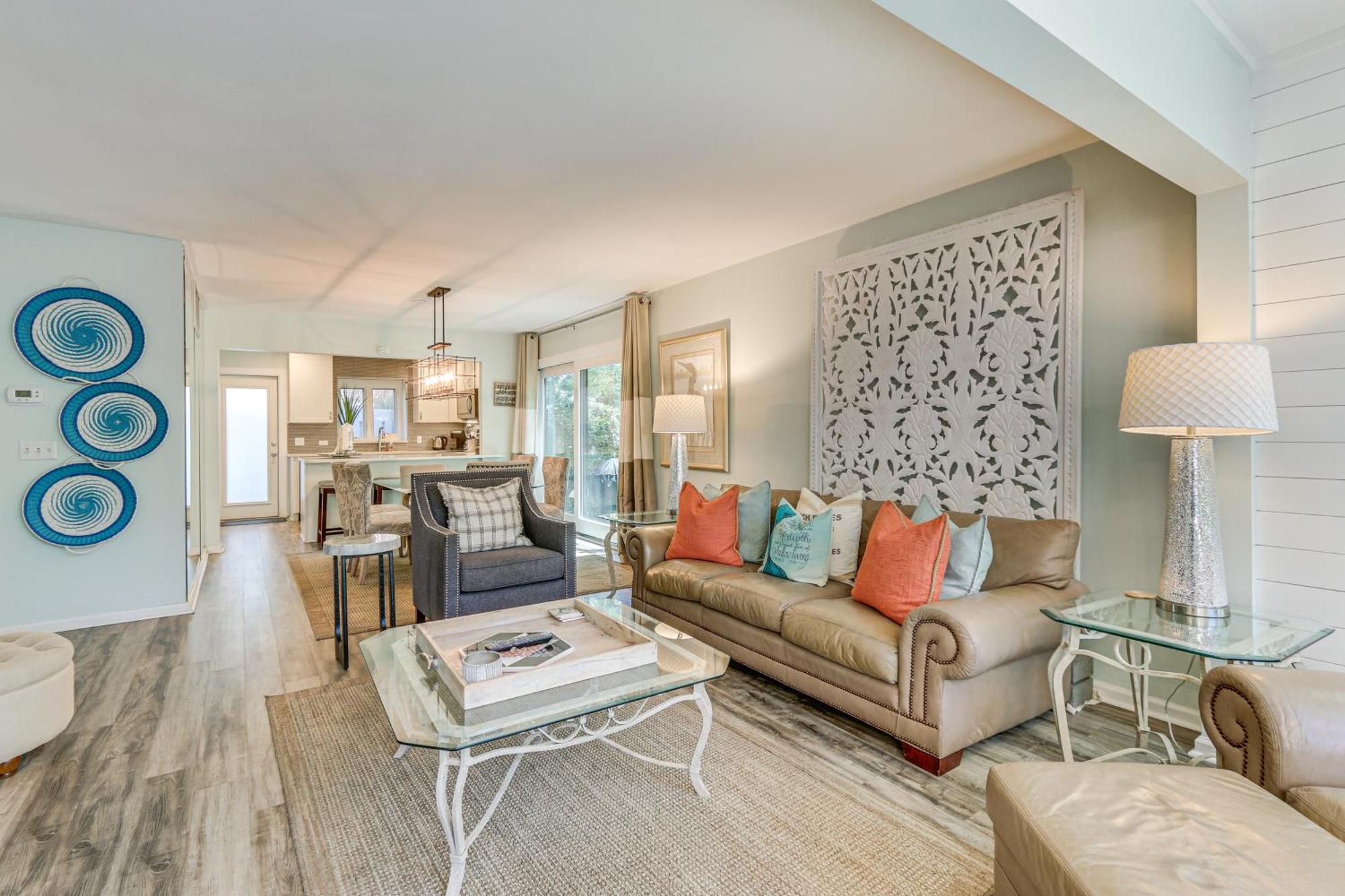 Modern Hilton Head Retreat Walk To Beach And Golf! Hilton Head Island Esterno foto