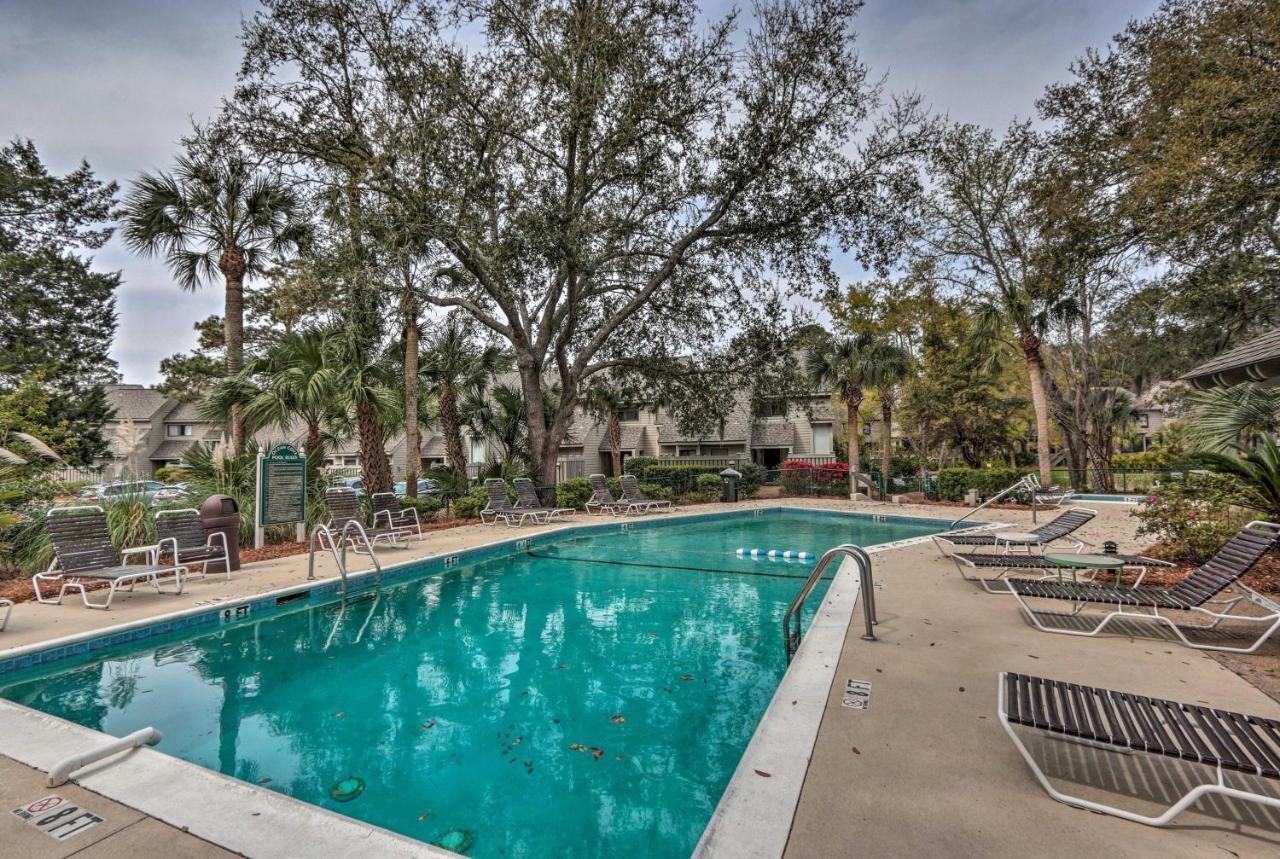 Modern Hilton Head Retreat Walk To Beach And Golf! Hilton Head Island Esterno foto