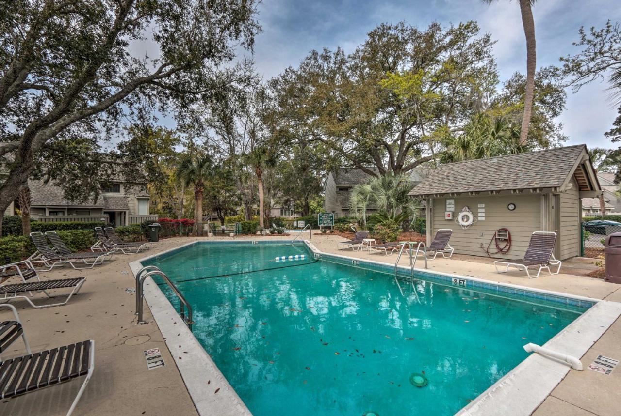 Modern Hilton Head Retreat Walk To Beach And Golf! Hilton Head Island Esterno foto